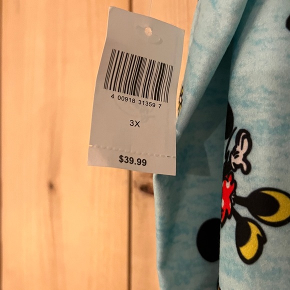 NWT Disney Park Mickey and Minnie Leggings Size 3X - Picture 3 of 5